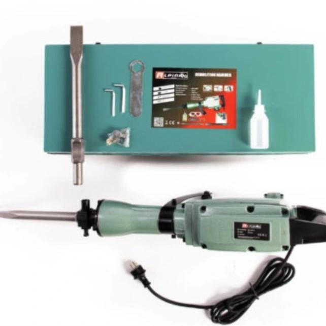 Professionele sloophamer 2200watt met beitels