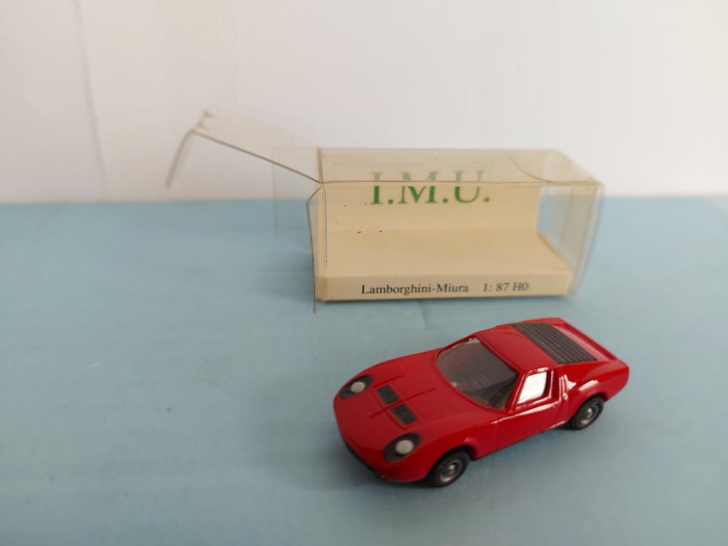 HO IMU Lamborghini Miura, Ophalen of Verzenden, Nieuw, Brug, Tunnel of Gebouw
