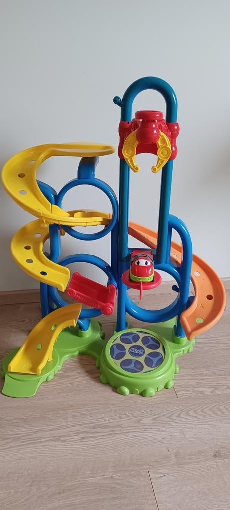 Oball Go Grippers Bounce&Zoom Speedway Autobaan incl.1 auto, Kinderen en Baby's, Ophalen, Zo goed als nieuw