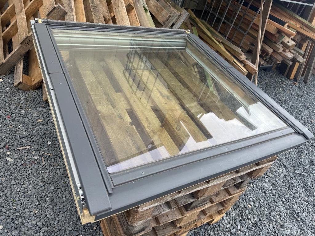 Velux GPL S06 (114/118) + store occultant DKL, Ophalen, Zo goed als nieuw, Gevelraam of Ruit, Dubbelglas