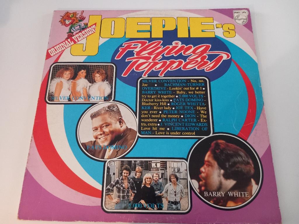 LP vinyle Joepie's Flying Toppers Pop Disco Rock Soul Funk, Enlèvement ou Envoi, 12 pouces, Pop