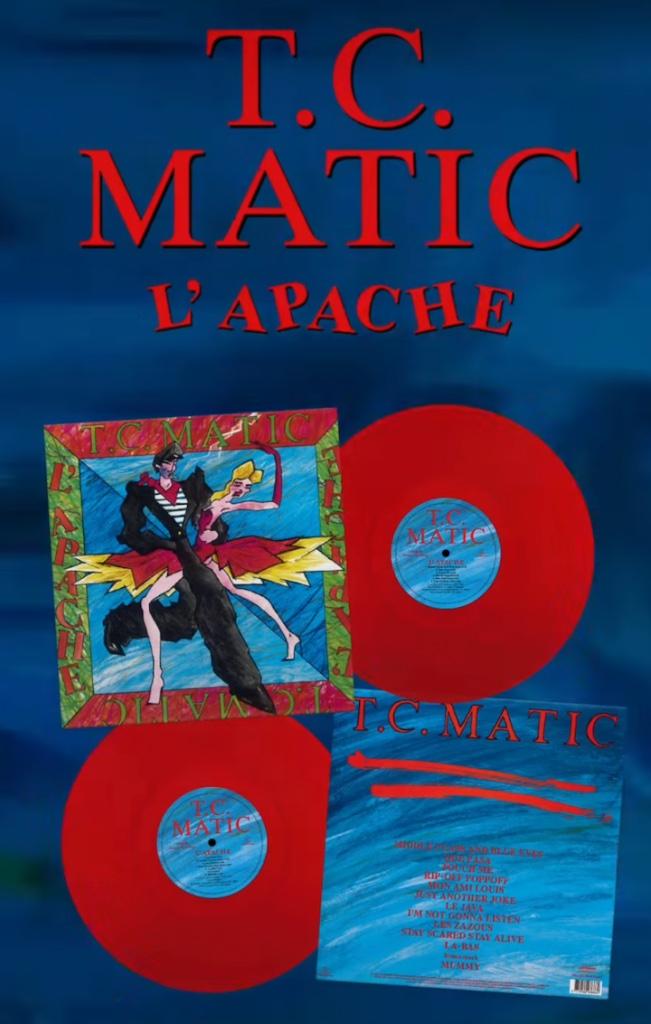 Vinyl 2LP T.C. TC Matic Lapache incl Live Bonus LP RED NIEUW, Enlèvement ou Envoi, Neuf, dans son emballage, 12 pouces