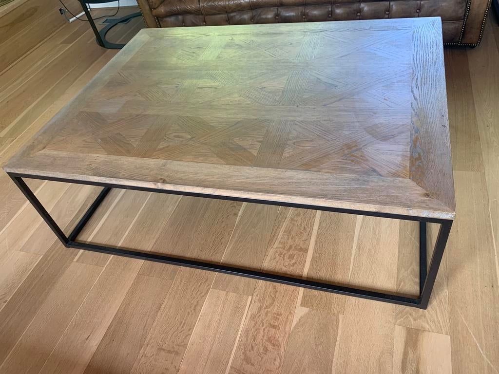 Table basse du salon Flamant, Huis en Inrichting, Tafels | Salontafels, Ophalen, Eikenhout, Zo goed als nieuw, Minder dan 50 cm