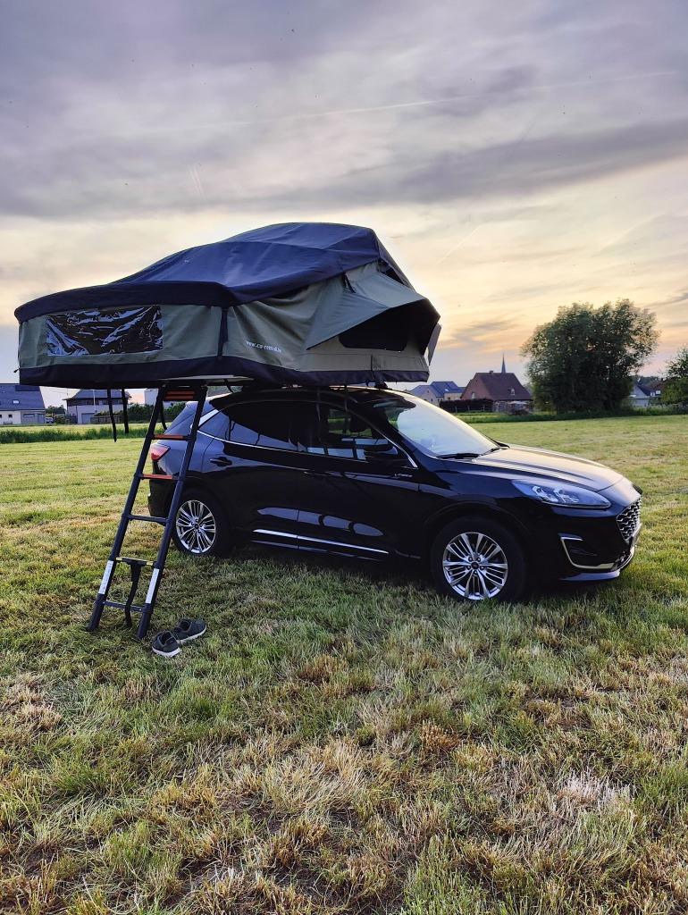 Daktent + ondertent (4 personen) - ex verhuur, Caravans en Kamperen, Ophalen, Nieuw, Tot en met 4