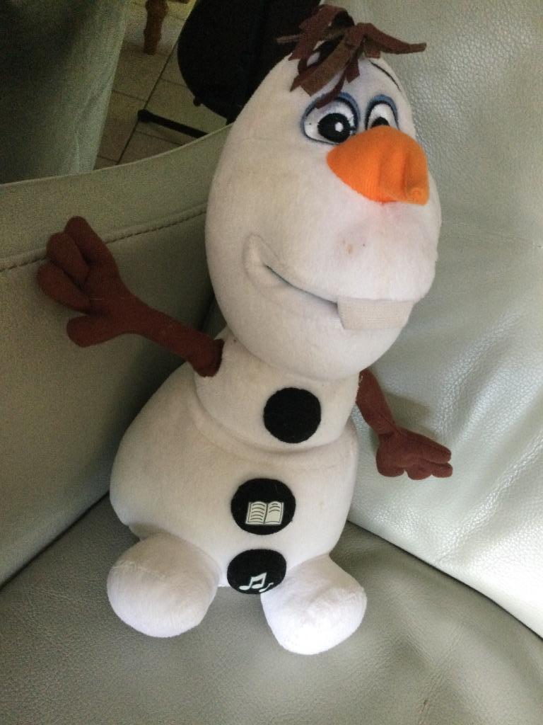 „TOYS” DISNEY” OLAF VERTELT VERHALEN, ZINGT..., Ophalen of Verzenden