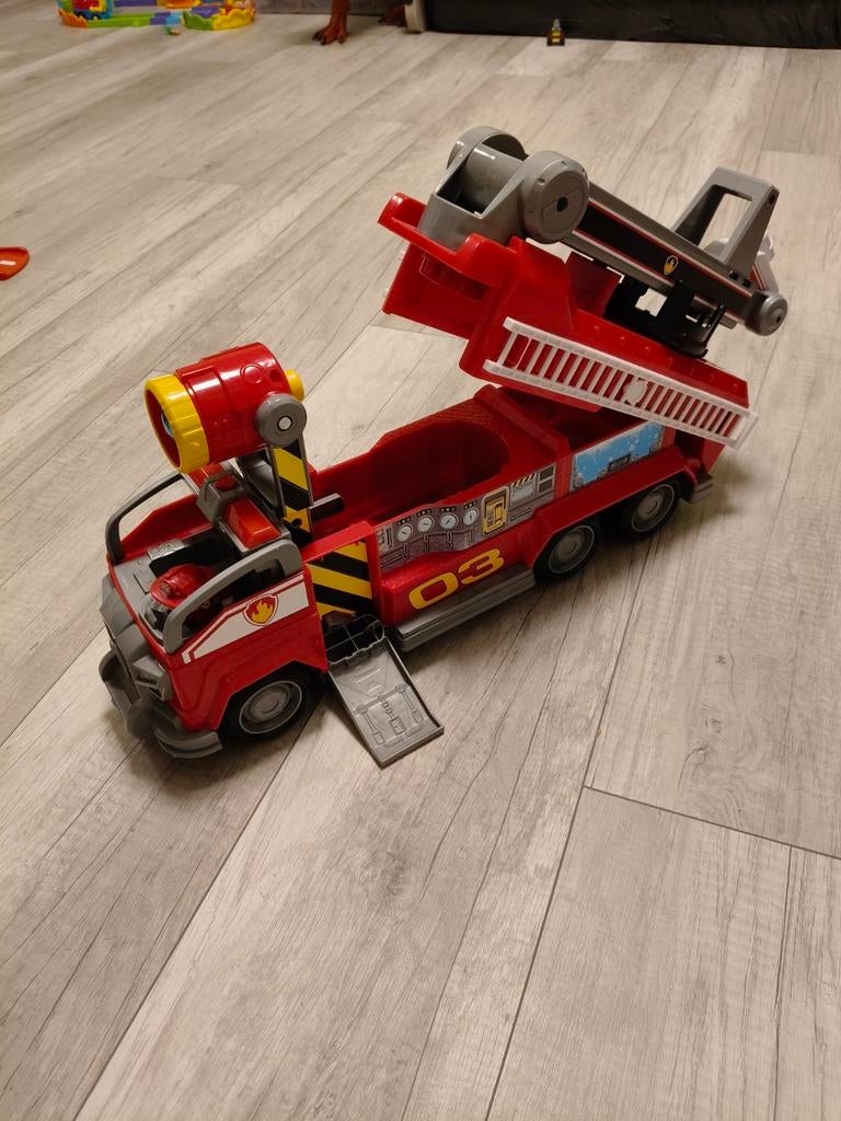 Brandweerwagen Marchal, Kinderen en Baby's, Speelgoed |Speelgoedvoertuigen, Ophalen, Gebruikt