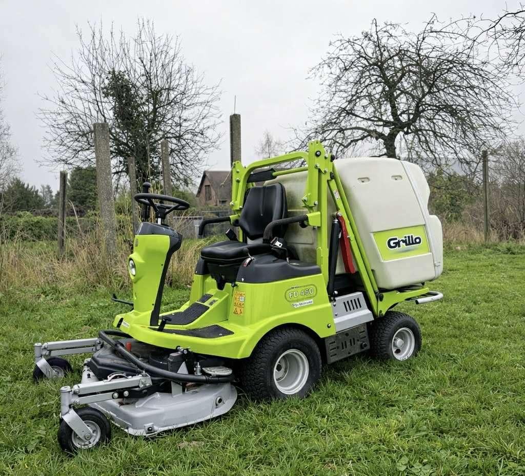 Grillo FD450 front/professionele zitmaaier met opvangbak, Jardin & Terrasse, Tondeuses à gazon, Grillo, Tondeuse rotative, Tondeuses à gazon à essence