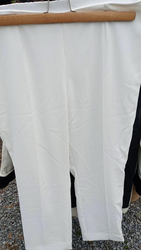 2 broeken Mayerline mt 44- 46, Kleding | Dames, Ophalen, Mayerline, Blauw, Maat 42/44 (L)