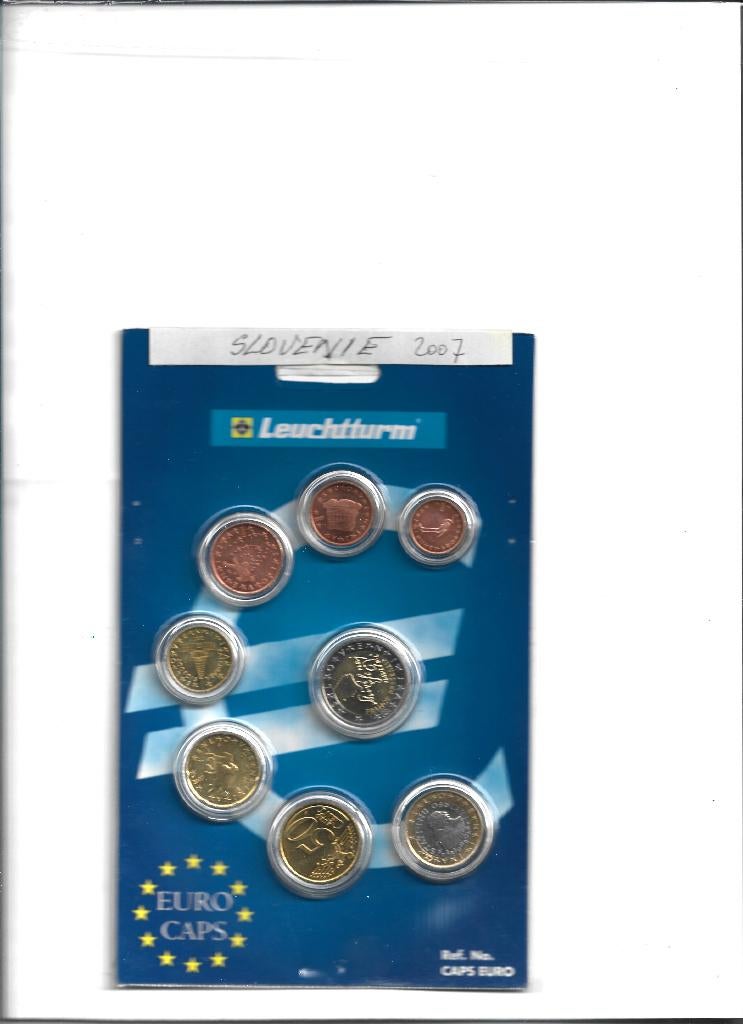 pieces euros, Postzegels en Munten, Munten | Europa | Euromunten, Ophalen of Verzenden, Slovenië, Setje