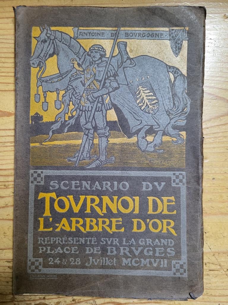 Scenario du Pas de l'arbre d'Or - 1907, Antiquités & Art, Enlèvement ou Envoi