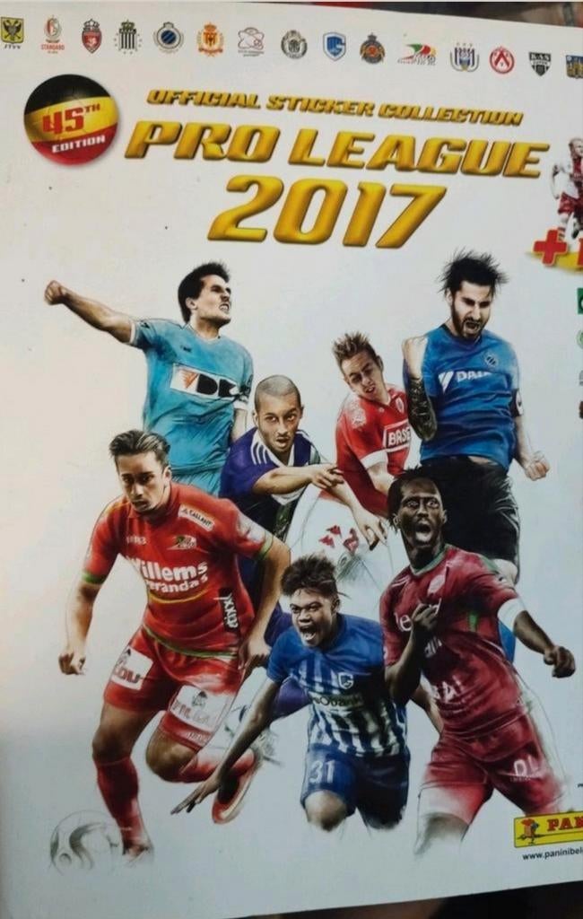 Panini pro league 2017 stickeralbum, Verzamelen, Ophalen of Verzenden