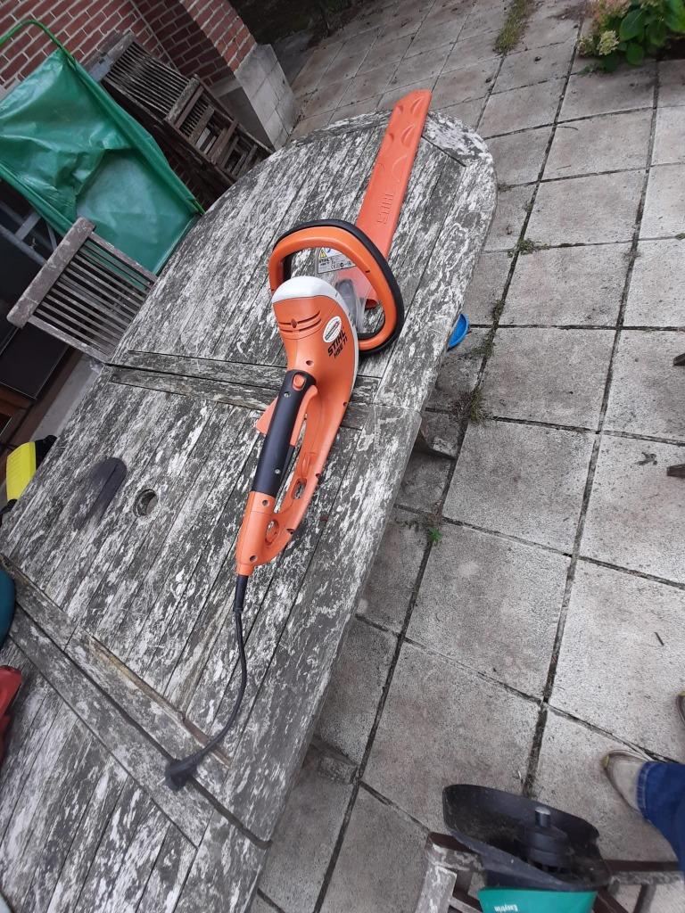 Taille haie électrique à fil Stihl HSE 71, Ophalen, Gebruikt, Elektrisch, Stihl