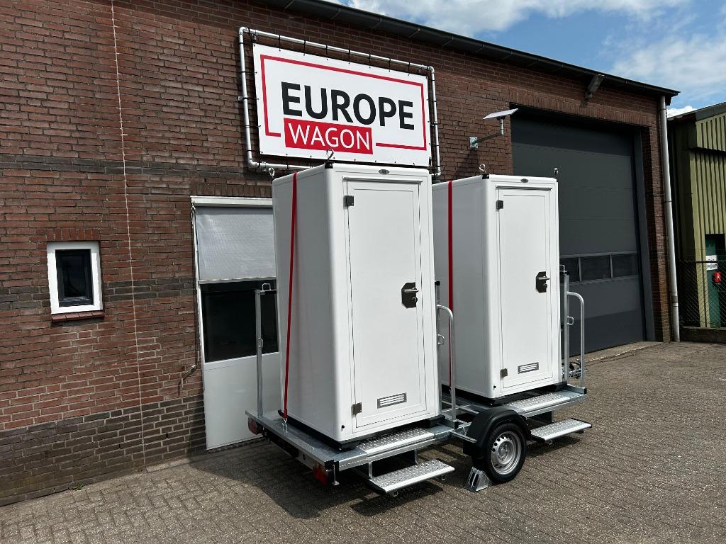 Werftoilet toiletwagen toilet aanhanger stand alone toilet, Enlèvement