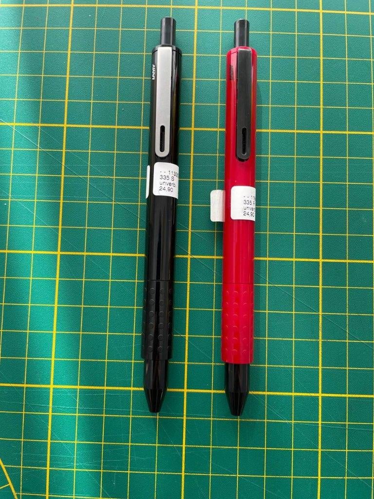 Lamy Swift Resin discontinued rollerball (Black, Red), Verzamelen, Pennenverzamelingen, Ophalen of Verzenden