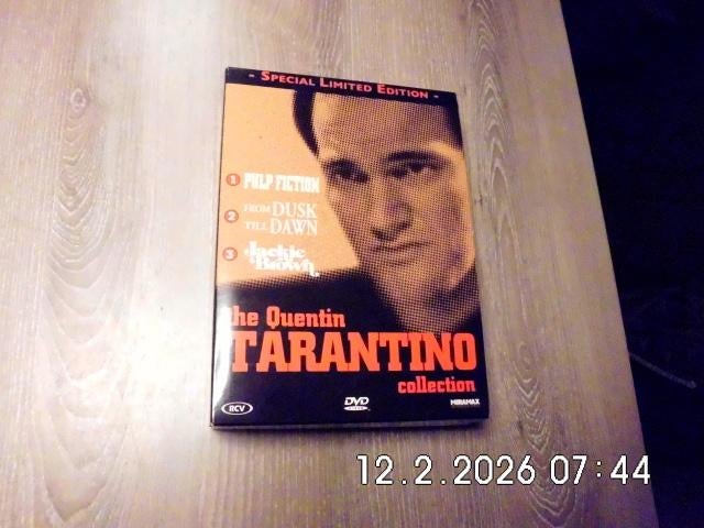 THE QUENTIN TARANTINO COLLECTION  3 DVD'S, Ophalen, Vanaf 16 jaar, Boxset, Actiethriller