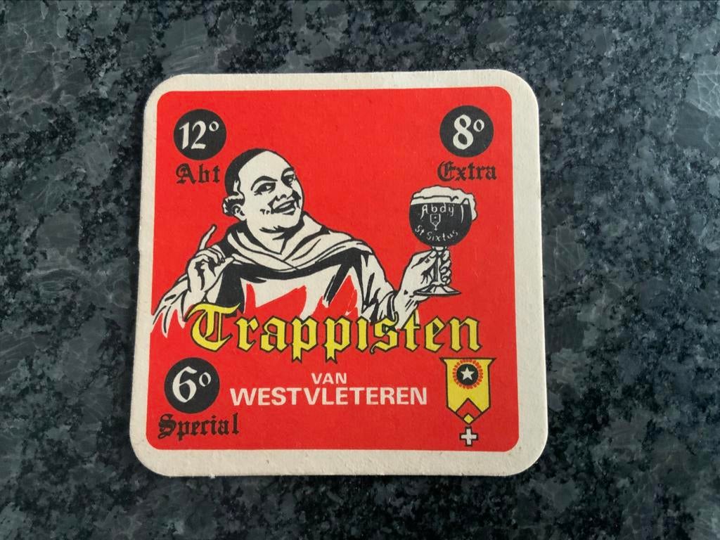 Bierkaartje Trappisten van Westvleteren, Ophalen of Verzenden, Zo goed als nieuw
