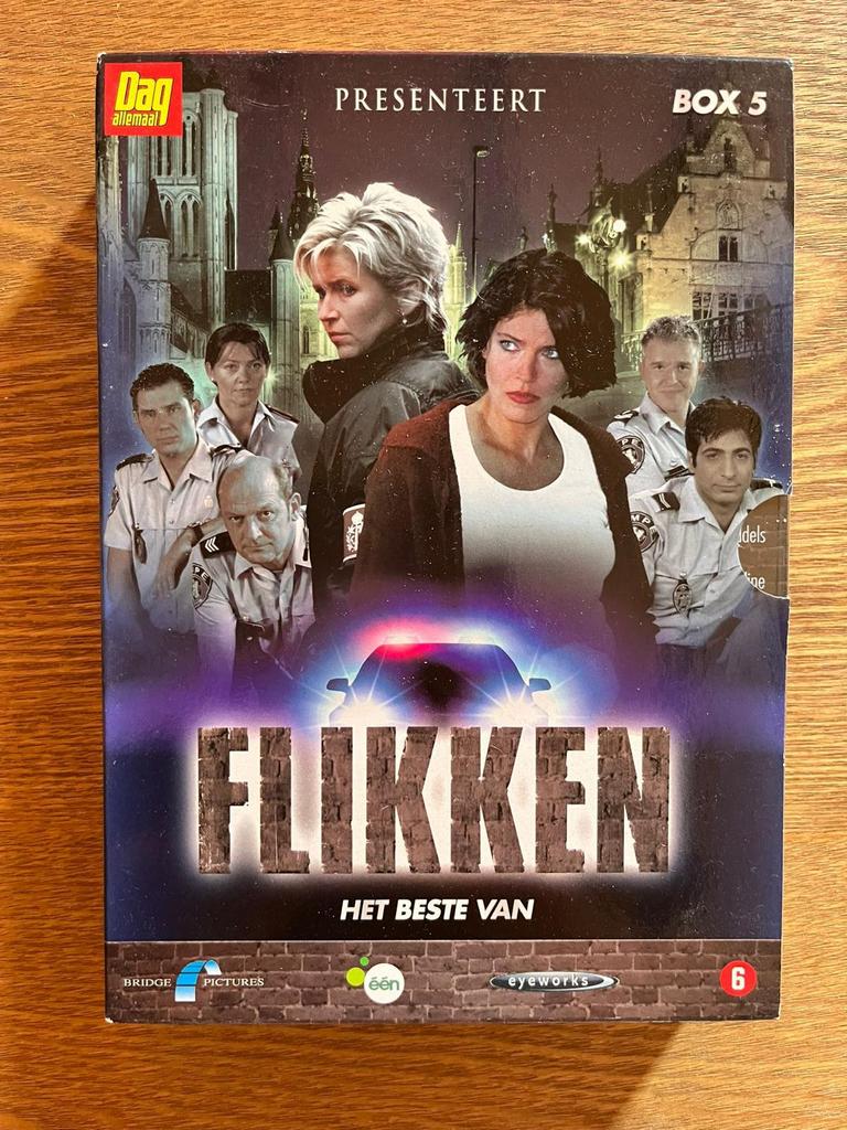 DVD Flikken (box 5 - 2dvd), Boxset, Ophalen of Verzenden, Zo goed als nieuw, Vanaf 6 jaar