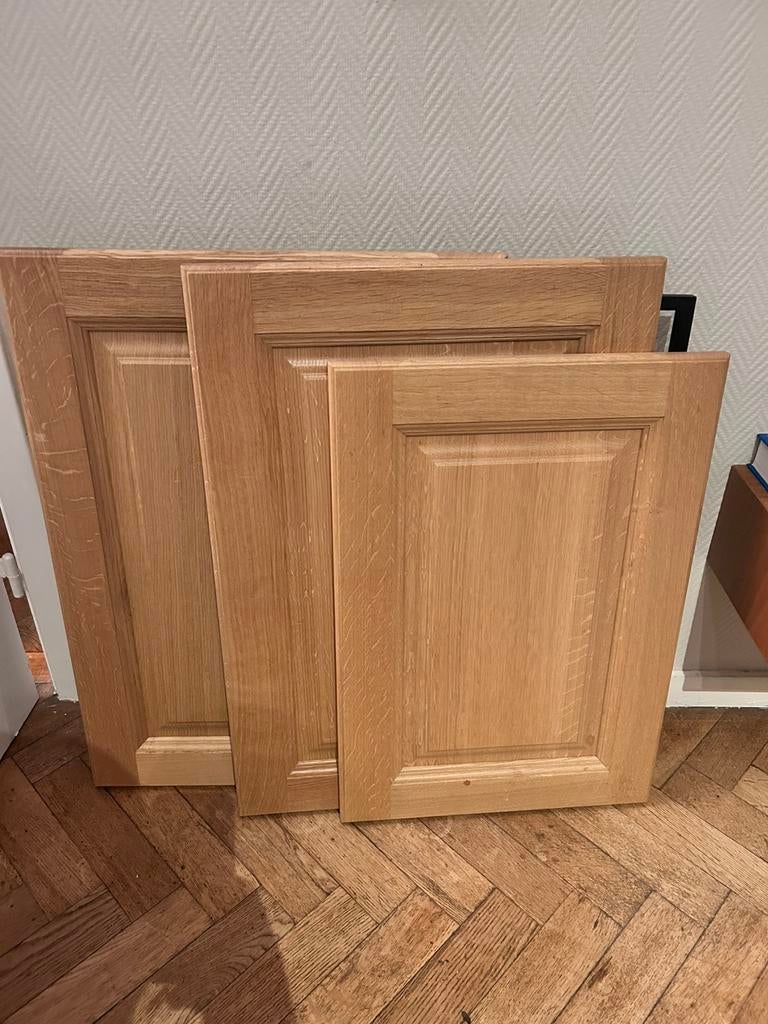Porte face de meuble cuisine en chêne massif, Maison & Meubles, Enlèvement, Comme neuf, Chêne