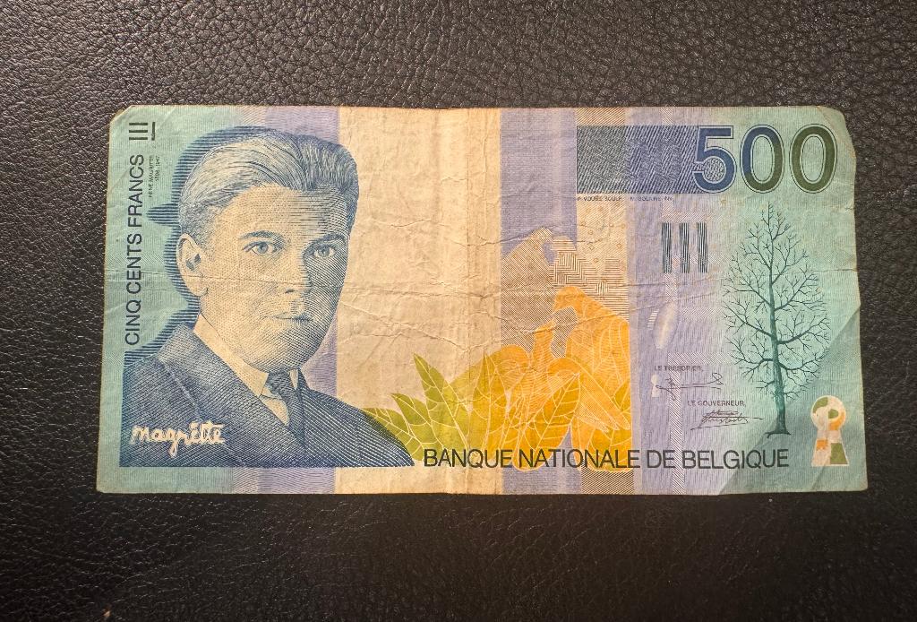 500 Belgische frank, Timbres & Monnaies, Billets de banque | Belgique, Enlèvement ou Envoi