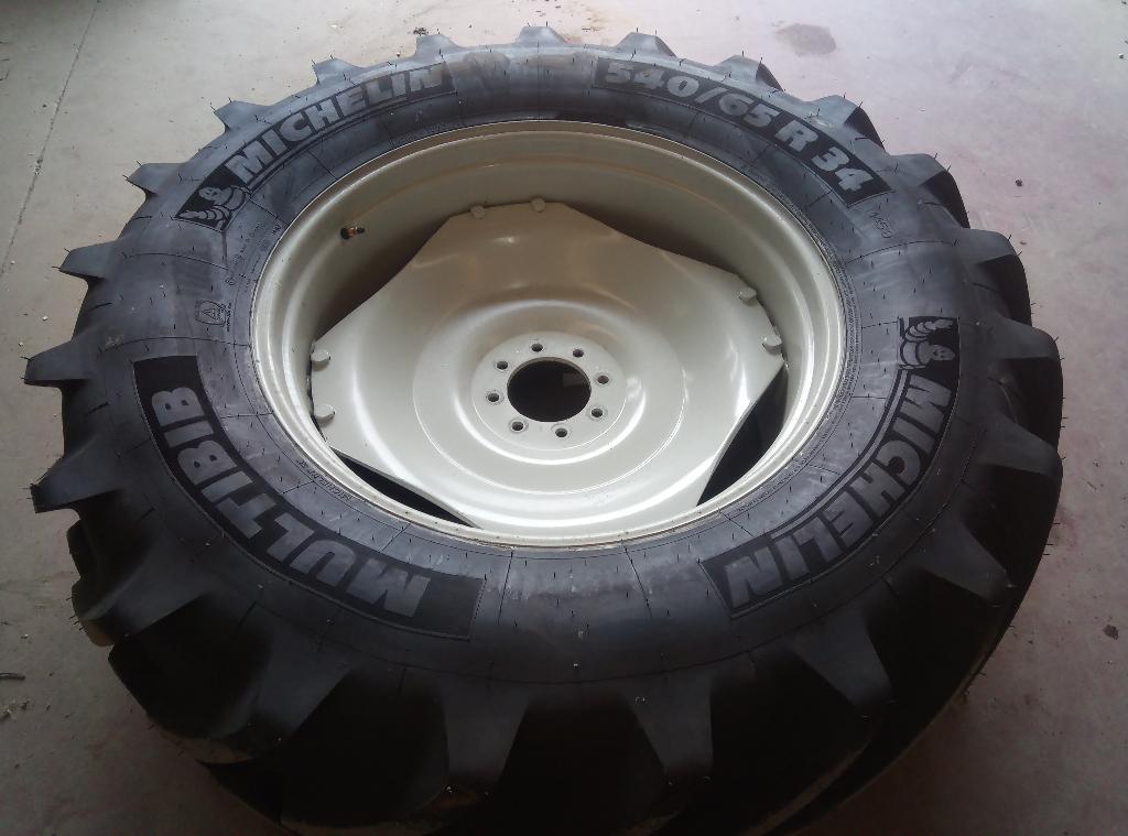 Michelin 540/65R34   440/65R24, Zakelijke goederen, Landbouw | Onderdelen | Banden, Velgen en Assen, Ophalen