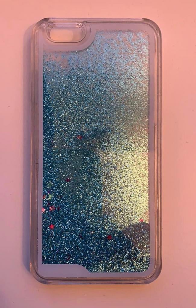 Iphone 6 cover glitter, Telecommunicatie, Mobiele telefoons | Hoesjes en Screenprotectors | Apple iPhone, Ophalen of Verzenden