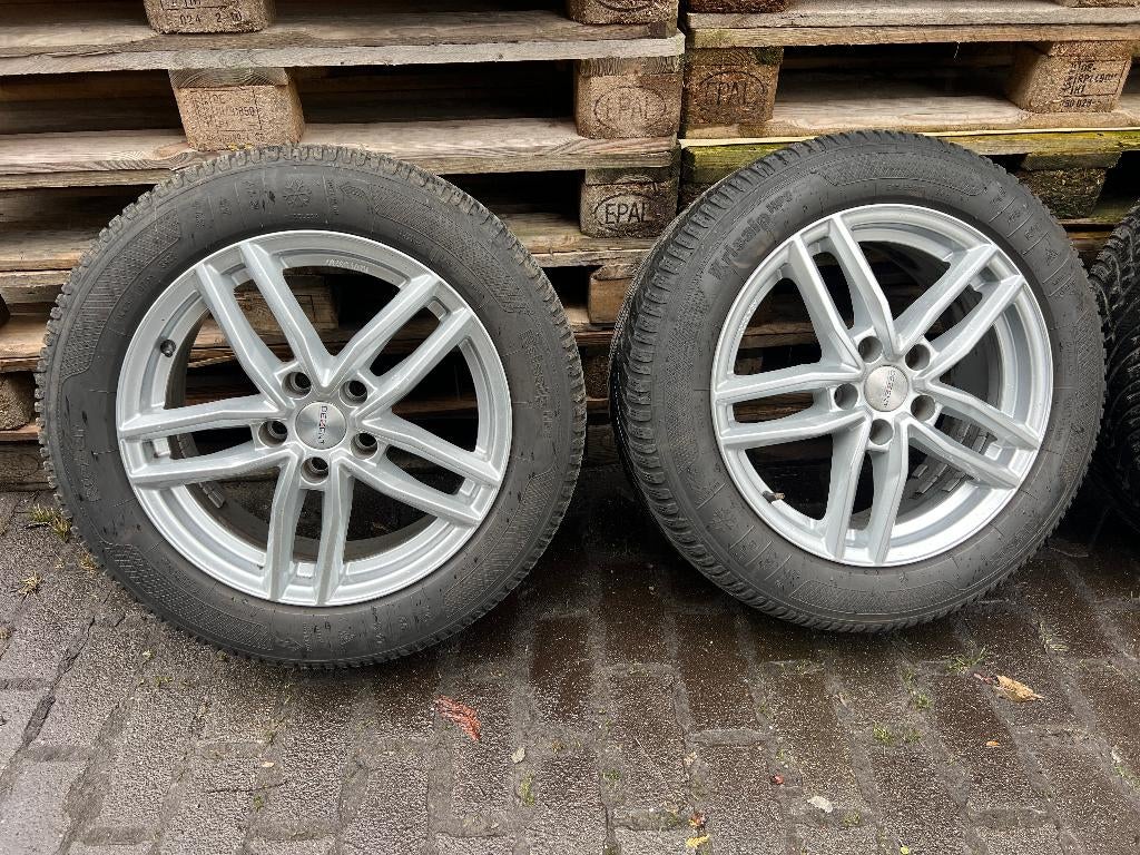 4 jantes sur pneu hivers pour hyundai tuscon, 17 pouces, Enlèvement, Utilisé, Véhicule tout-terrain