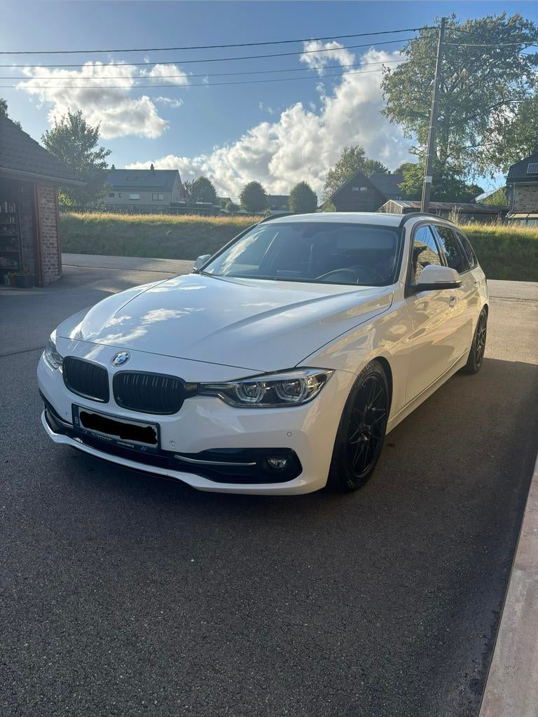 BMW 318d Break - Sportline Auto., Autos, BMW, Achat, Noir, 5 portes, Automatique