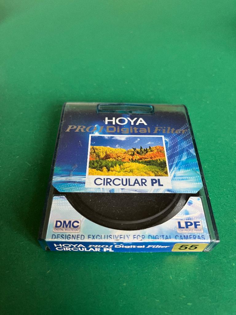 Filtre polarisant circulaire numérique Hoya Pro 1 55 mm, TV, Hi-fi & Vidéo, Photo | Filtres, Neuf, Filtre polarisant, 50 à 60 mm