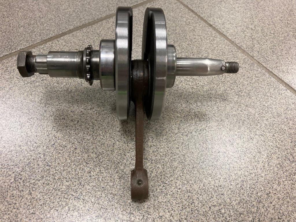 Vilebrequin complet d’origine HONDA AMIGO, NOVIO, PC50, PS50, Enlèvement ou Envoi