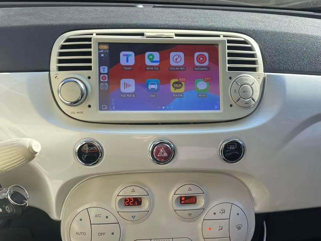 180€ !!!! Carplay Fiat 500 Android wifi GPS bluethoot  usb, Enlèvement, Neuf