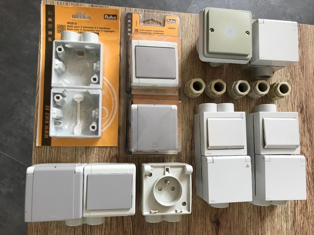 Divers matériels électriques., Enlèvement, Autres types