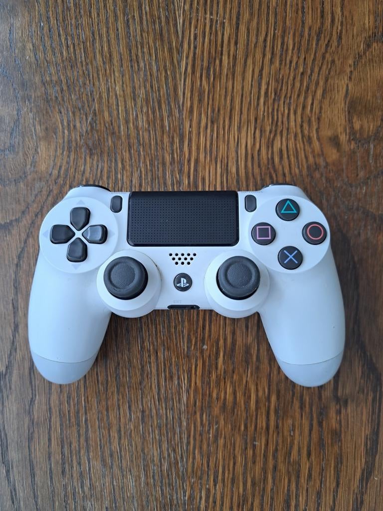 CUH-ZCT2E draadloze controller ps4 witte controller, Games en Spelcomputers, Ophalen of Verzenden, Zo goed als nieuw