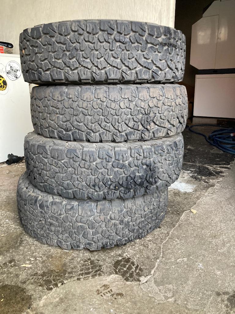 BF Goodrich all terrain K02, Ophalen