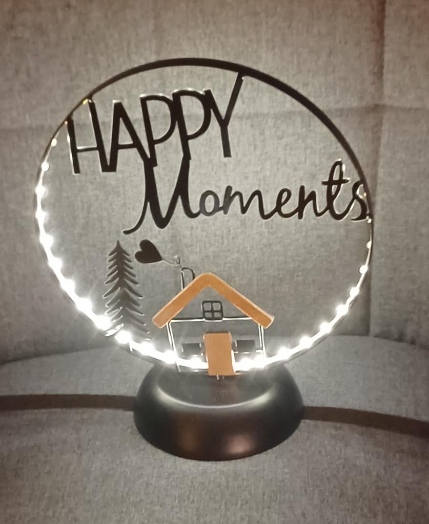 Kerstdecoratie met verlichting, Happy Moments, Verzenden