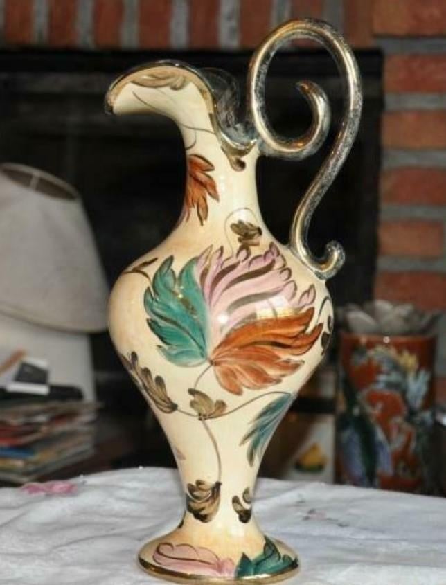Vase aiguillere en faience de jemappes, Antiquités & Art, Antiquités | Vases, Enlèvement ou Envoi