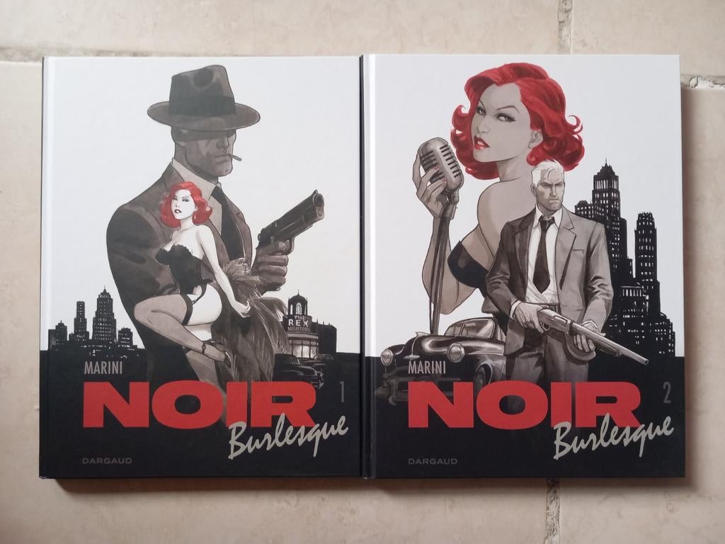 BD Dédicace Marini Noir Burlesque, Ophalen of Verzenden, Zo goed als nieuw