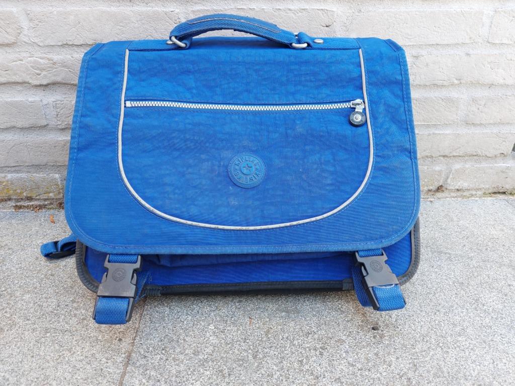 Boekentas Kipling Preppy, Handtassen en Accessoires, Tassen | Schooltassen, Ophalen, Gebruikt, Blauw, Aktetas of Boekentas