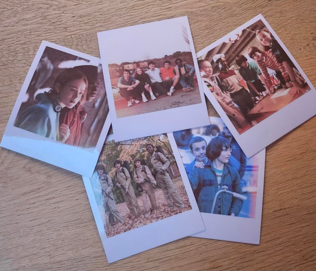 Photos Polaroïd Stranger Things, Enlèvement ou Envoi