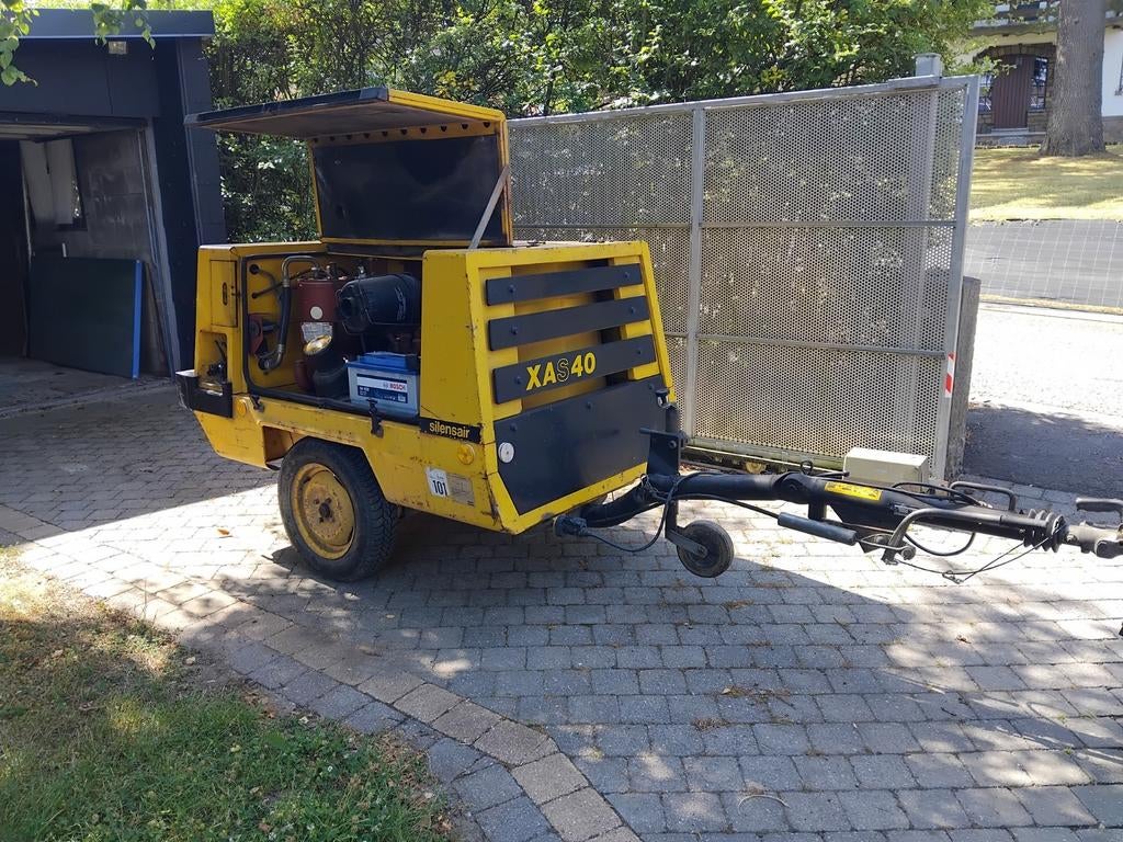 Compresseur de chantier Atlascopco 4m³, Bricolage & Construction, Enlèvement, Utilisé