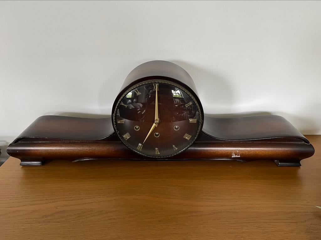 Pendule MAUTHE en bois avec carillon, Antiquités & Art