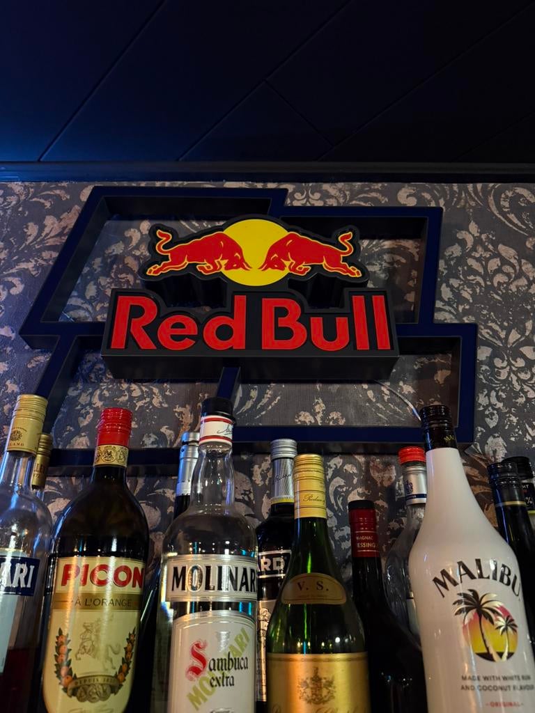 Enseigne lumineuse Red bull, Enlèvement ou Envoi, Utilisé