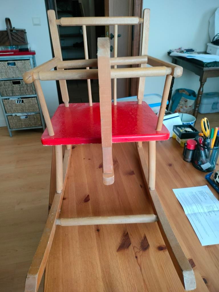 Retro schommelpaard, Ophalen, Gebruikt