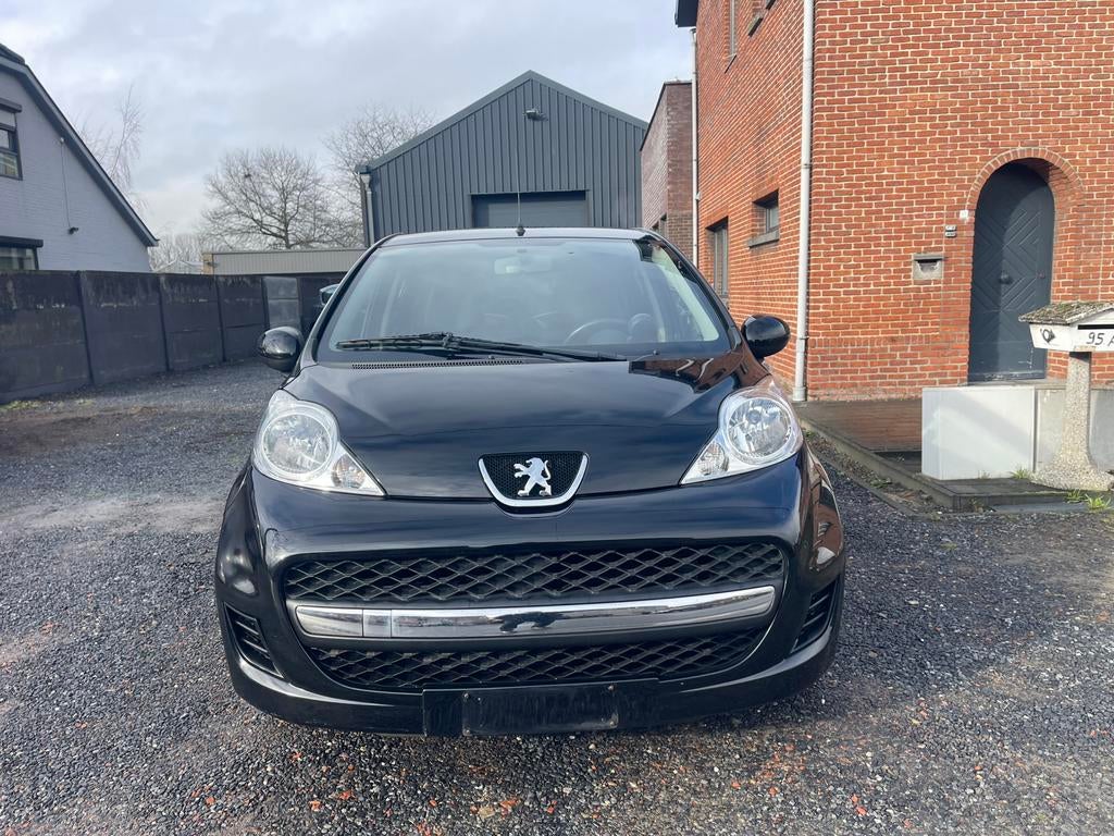 Peugeot 107 1.0i Benzine, Black&Silver,5 deurs,1e eigenaar.., Auto's, Peugeot, 4 zetels, 50 kW, Zwart, Leder