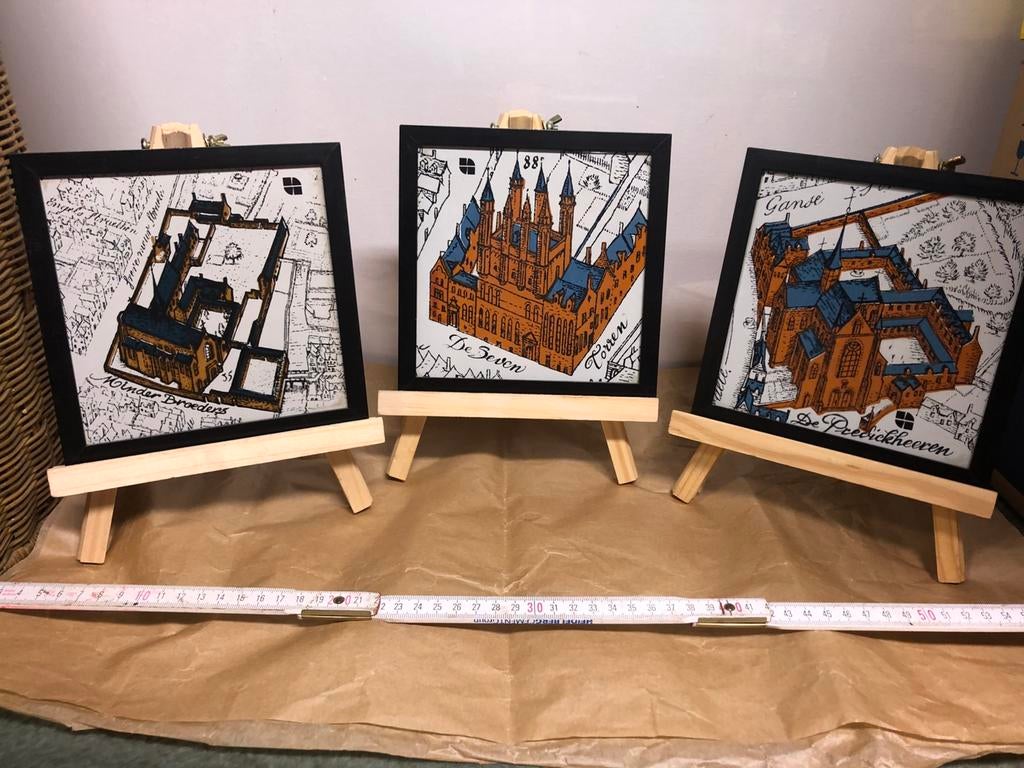 Zie je gie van Brugge…, Huis en Inrichting, Woonaccessoires | Wanddecoraties, Zo goed als nieuw, Ophalen of Verzenden