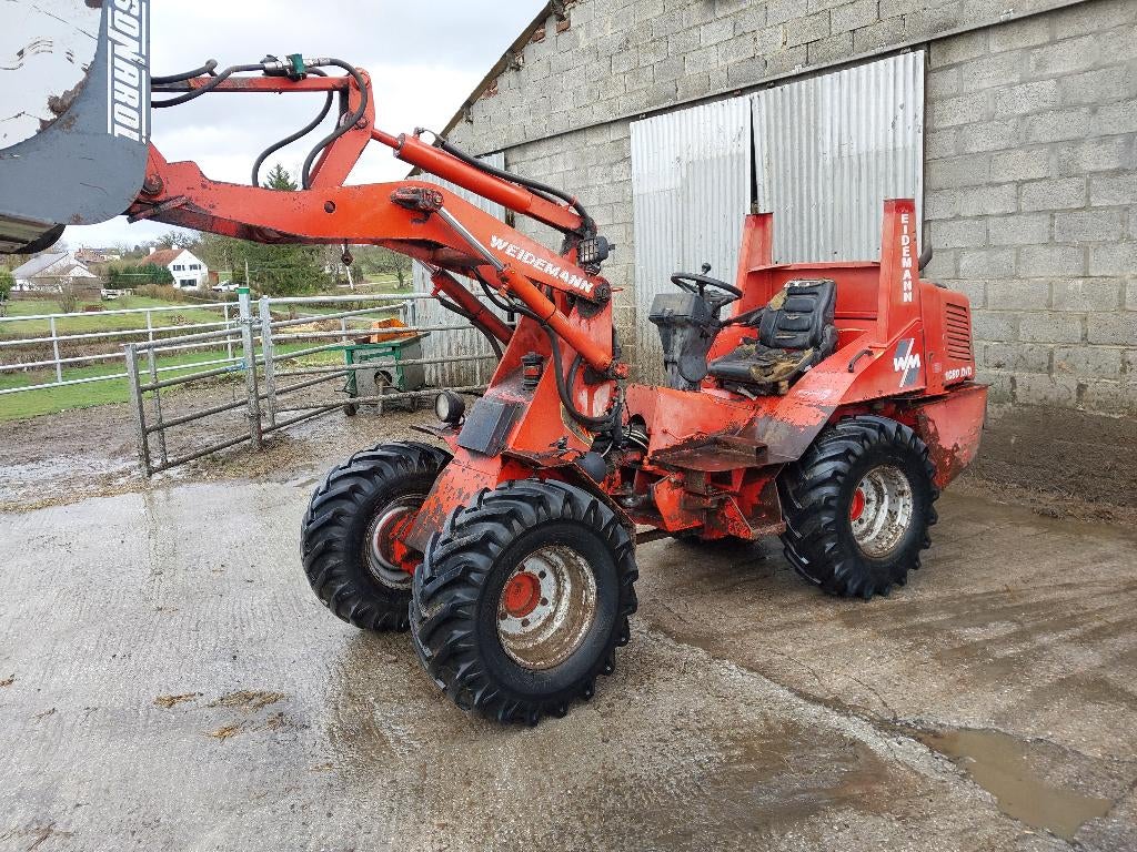 Weidemann 1080 D/D, Autres marques, Jusqu'à 80 ch, 5000 à 7500, Enlèvement