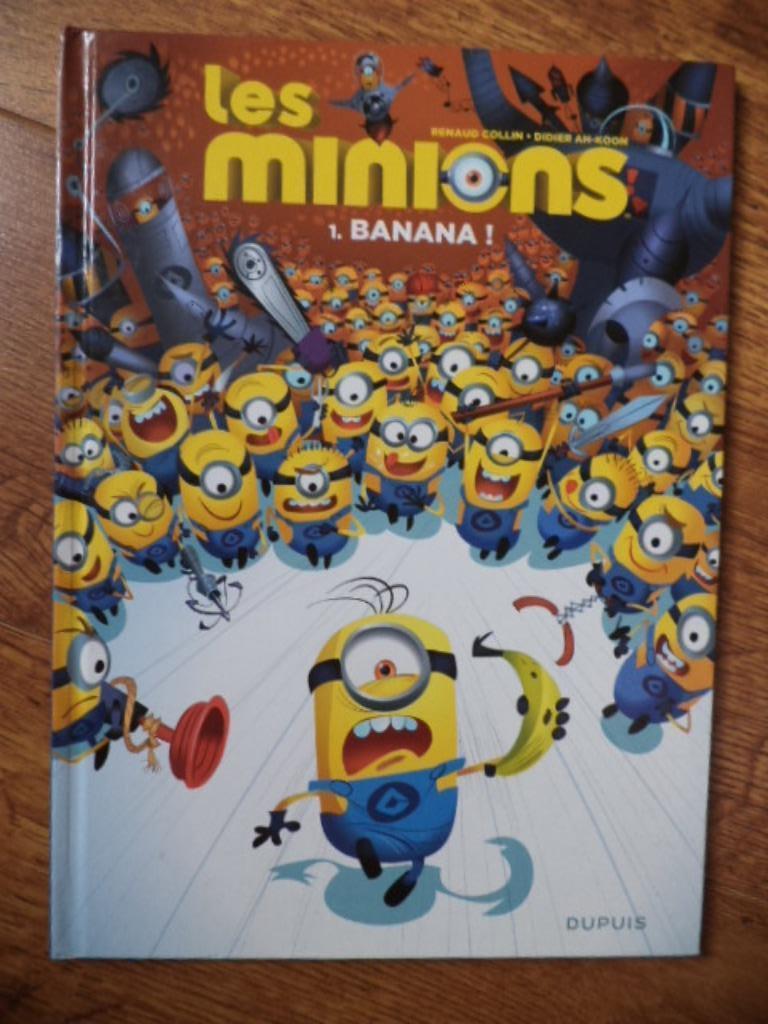 Lot de BDs Minions tomes 1, 2, 3 - comme neuves, Livres, Plusieurs BD, Enlèvement ou Envoi, Comme neuf