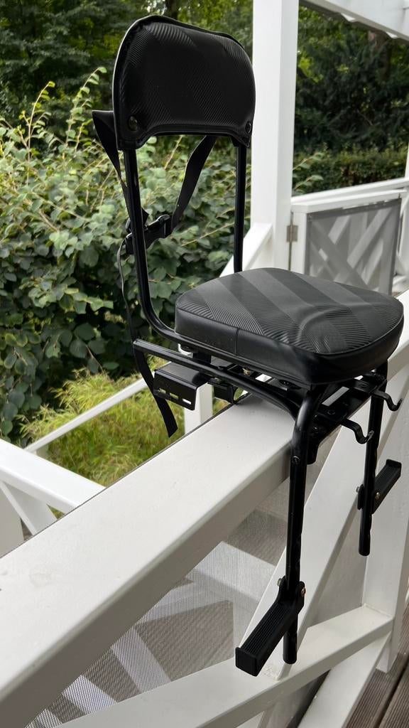 Twee fietsstoeltjes, Fietsen en Brommers, Fietsaccessoires | Fietsstoeltjes, Ophalen, Zo goed als nieuw