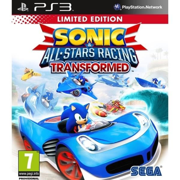 Sonic and All Stars Racing Transformed Limited Edition, Consoles de jeu & Jeux vidéo, Jeux | Sony PlayStation 3, Enlèvement ou Envoi