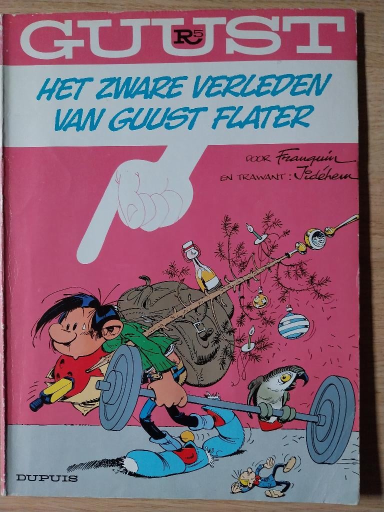 Strips Guust Flater nr 5, 10 en 12, Boeken, Meerdere stripboeken, Ophalen of Verzenden, Gelezen, FRANQUIN