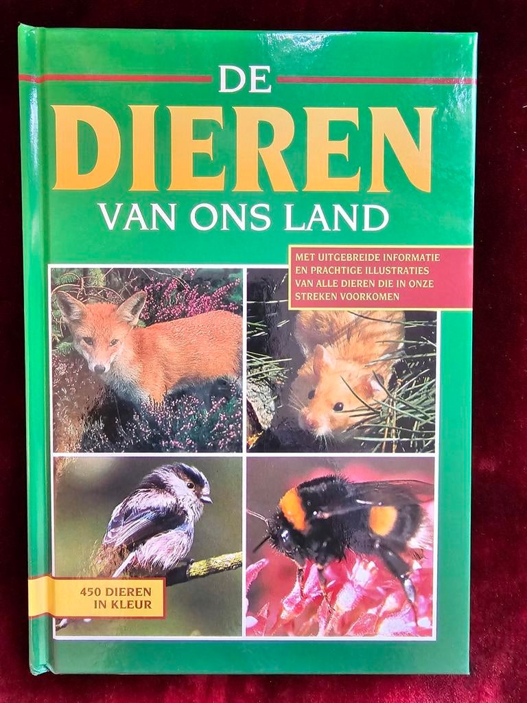 J. van Gelder - De dieren van ons land en West-Europa, Ophalen of Verzenden, Zo goed als nieuw, J. van Gelder